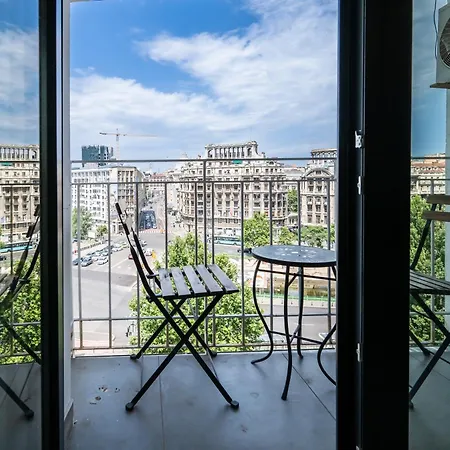 Riverfront Panorama - Emerald 2br, Piata Unirii * Boekarest